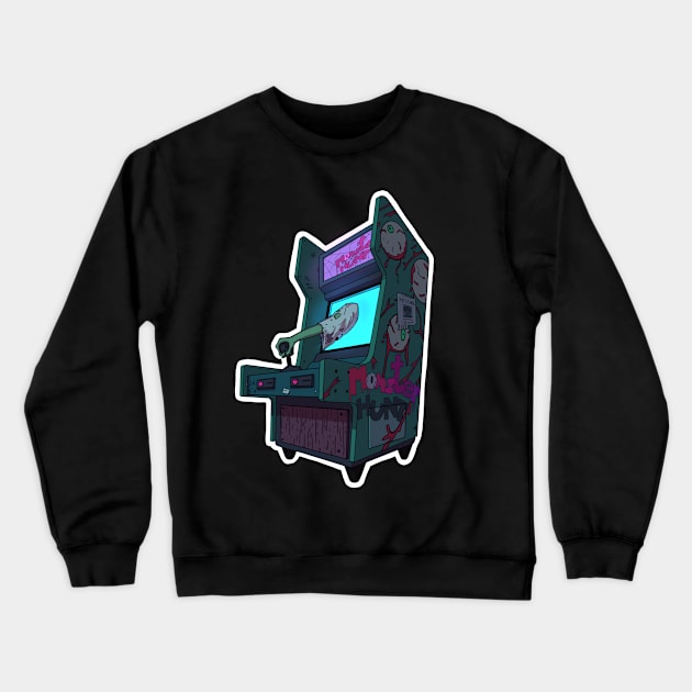 Haunted Arcade Crewneck Sweatshirt by Ginkgo Whale